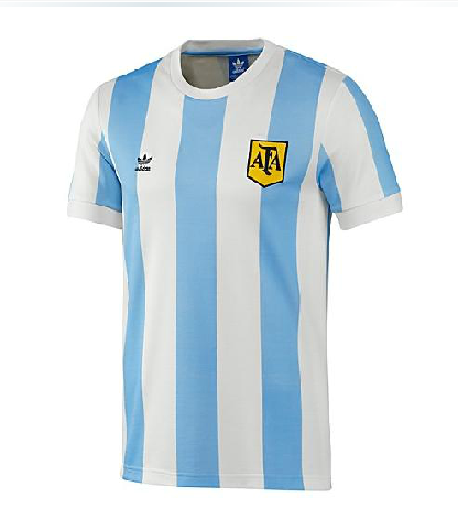 Retro Argentina Home Jersey World Cup 1978 Retro Argentina Home Jersey World Cup 1978