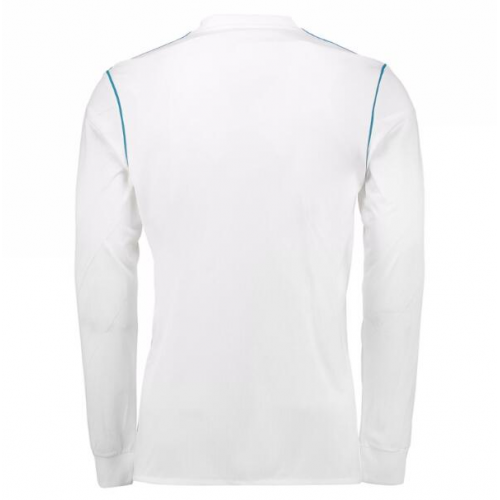 Retro Real Madrid Home Long Sleeve Jersey 2017/18 Retro Real Madrid Home Long Sleeve Jersey 2017/18