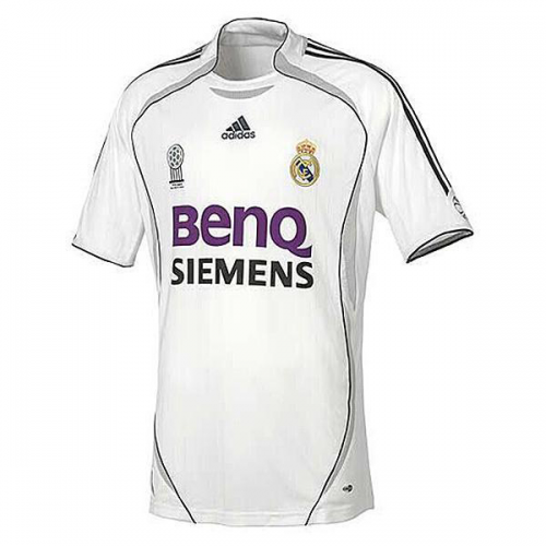 Retro Real Madrid Home Jersey 2006/07 Retro Real Madrid Home Jersey 2006/07