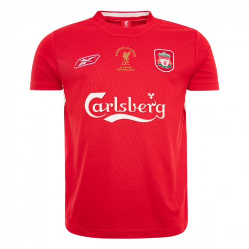 Retro Liverpool UCL Final Home Jersey 2005 Retro Liverpool UCL Final Home Jersey 2005