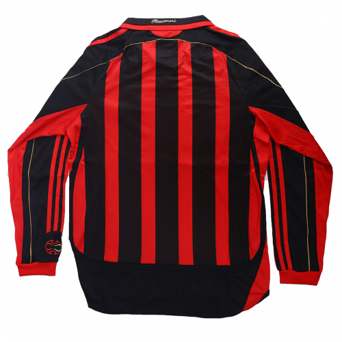 Retro AC Milan Home Long Sleeve Jersey 2006/07 Retro AC Milan Home Long Sleeve Jersey 2006/07
