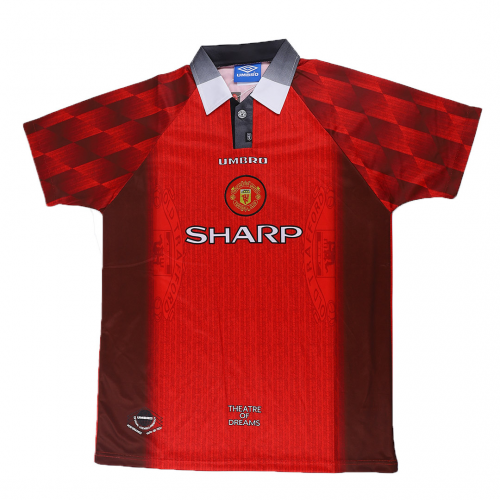 Beckham #10 Retro Manchester United Home Jersey 1996/98 Beckham #10 Retro Manchester United Home Jersey 1996/98