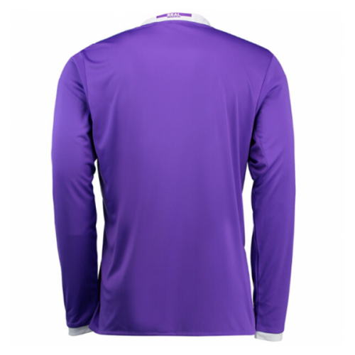 Retro Real Madrid Long Sleeve Away Jersey 2016/17 Retro Real Madrid Long Sleeve Away Jersey 2016/17