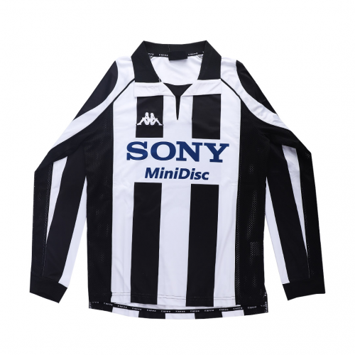 Retro Juventus Home Long Sleeve Jersey 1997/98 Retro Juventus Home Long Sleeve Jersey 1997/98