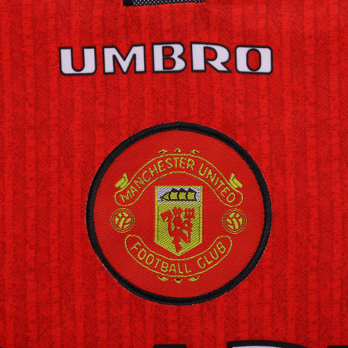 Beckham #10 Retro Manchester United Home Jersey 1996/98 Beckham #10 Retro Manchester United Home Jersey 1996/98