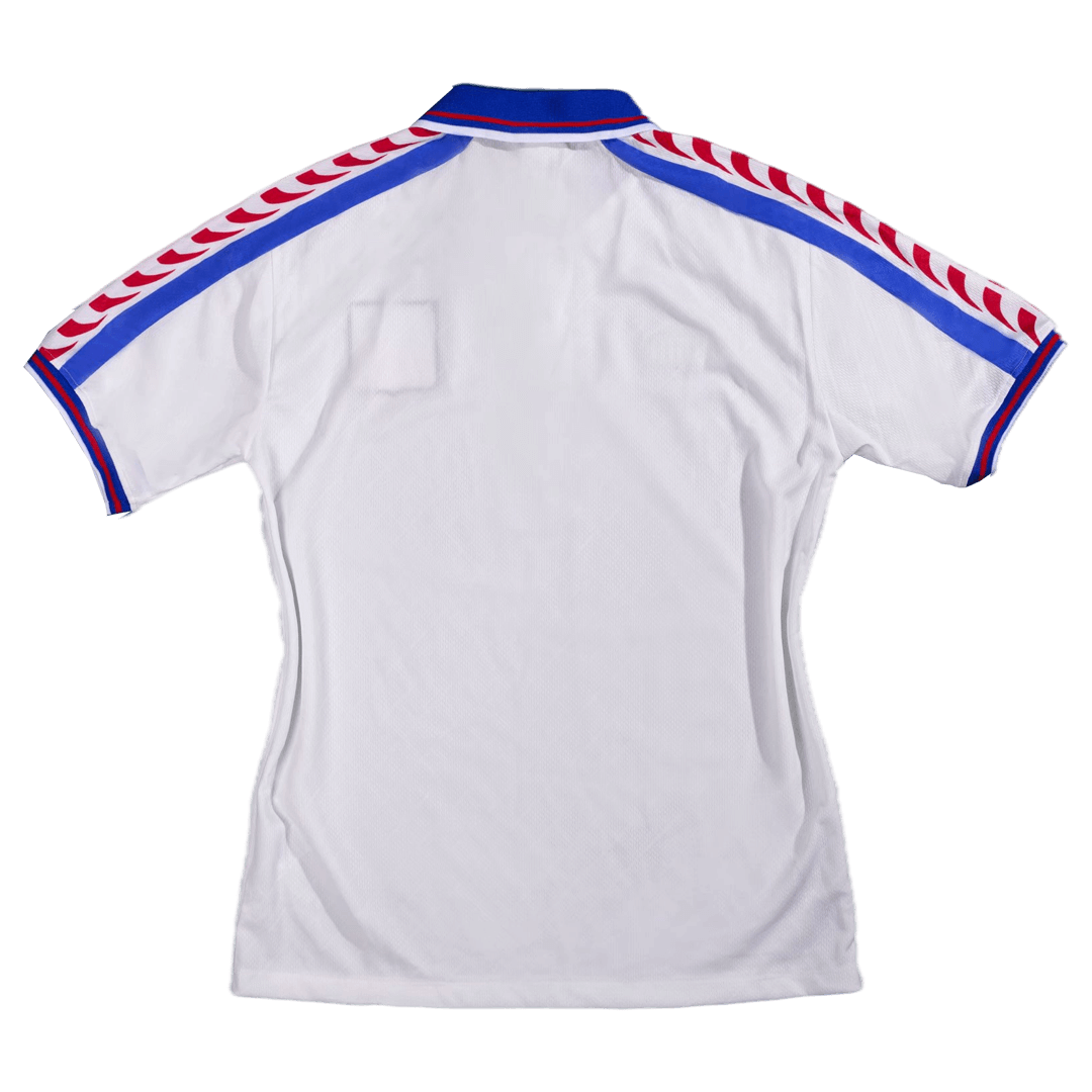 Nedved #4 Retro Czech Republic Away Jersey 1996 Nedved #4 Retro Czech Republic Away Jersey 1996