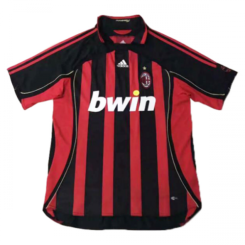 Ronaldo #99 Retro AC Milan UCL Home Jersey 2006/07 Ronaldo #99 Retro AC Milan UCL Home Jersey 2006/07