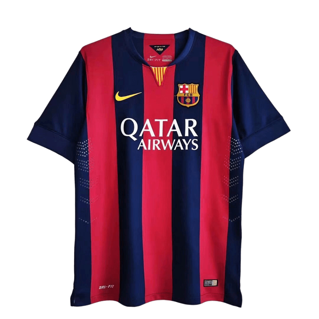 Messi #10 Retro Barcelona Home Jersey 2014/15 Messi #10 Retro Barcelona Home Jersey 2014/15