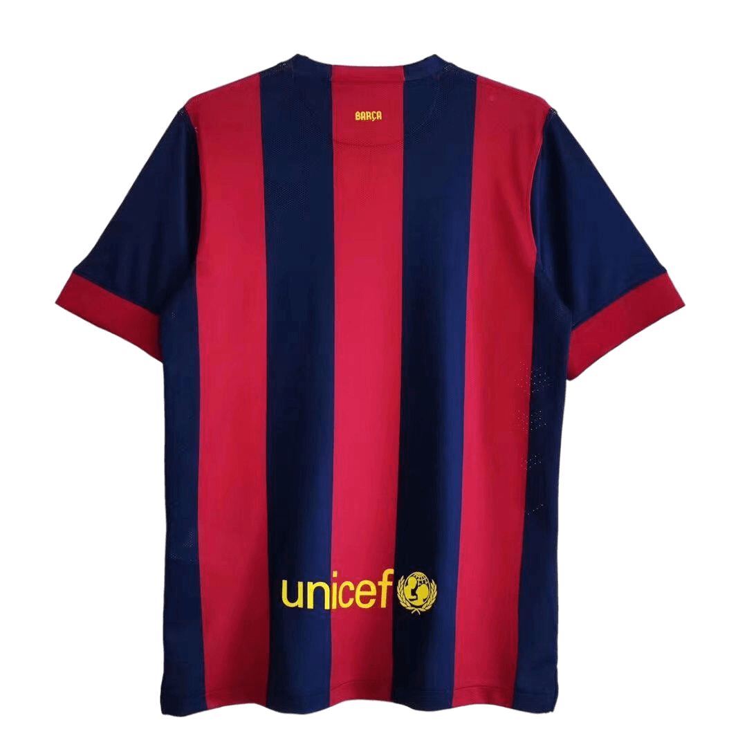 Messi #10 Retro Barcelona Home Jersey 2014/15 Messi #10 Retro Barcelona Home Jersey 2014/15