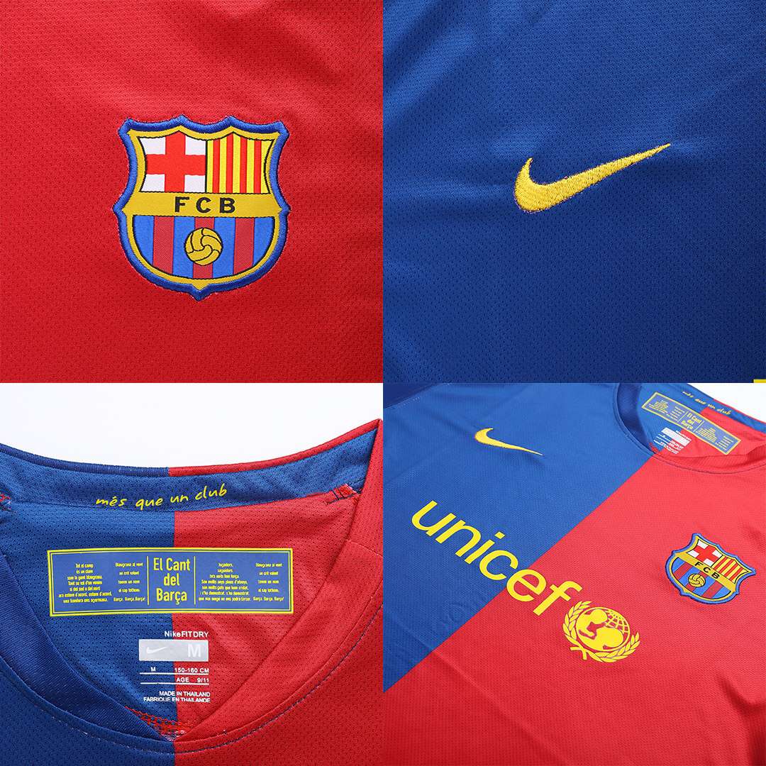 XAVI #6 Retro Barcelona UCL Final Home Jersey 2008/09 XAVI #6 Retro Barcelona UCL Final Home Jersey 2008/09
