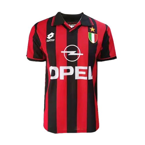 BAGGIO #18 Retro AC Milan Home Jersey 1996/97 BAGGIO #18 Retro AC Milan Home Jersey 1996/97