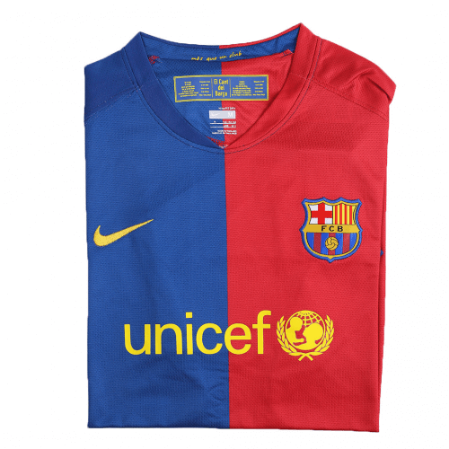 A.INIESTA #8 Retro Barcelona UCL Final Home Jersey 2008/09 A.INIESTA #8 Retro Barcelona UCL Final Home Jersey 2008/09