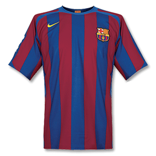 Ronaldinho #10 Retro Barcelona UCL Final Home Jersey 2005/06 Ronaldinho #10 Retro Barcelona UCL Final Home Jersey 2005/06