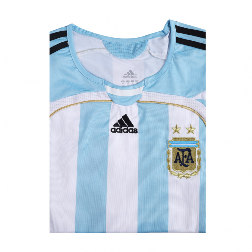 Messi #19 Retro Argentina Home Jersey World Cup 2006 Messi #19 Retro Argentina Home Jersey World Cup 2006