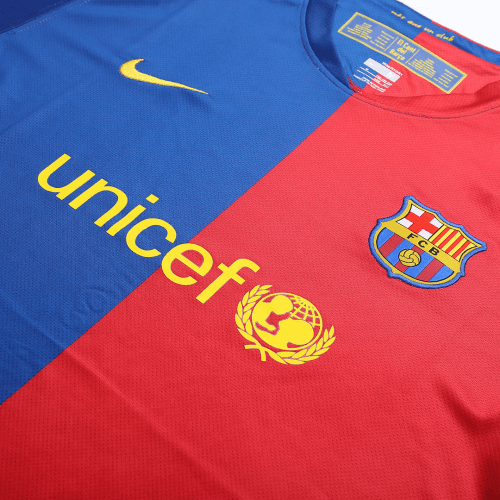 A.INIESTA #8 Retro Barcelona UCL Final Home Jersey 2008/09 A.INIESTA #8 Retro Barcelona UCL Final Home Jersey 2008/09