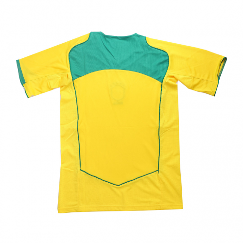 Ronaldinho #10 Retro Brazil Home Jersey 2004 Ronaldinho #10 Retro Brazil Home Jersey 2004