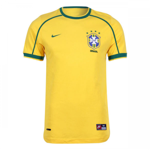 CAFU #2 Retro Brazil Home Jersey World Cup 1998 CAFU #2 Retro Brazil Home Jersey World Cup 1998