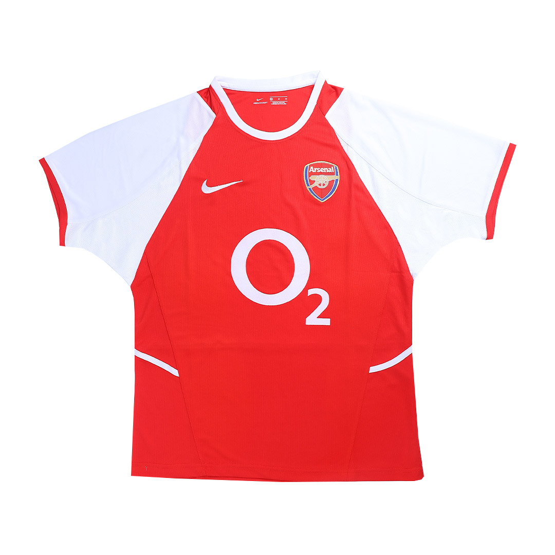 Vieira #4 Retro Arsenal Home Jersey 2002/04 Vieira #4 Retro Arsenal Home Jersey 2002/04