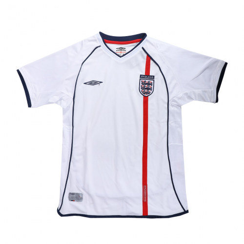 Beckham #7 Retro England Home Jersey World Cup 2002 Beckham #7 Retro England Home Jersey World Cup 2002