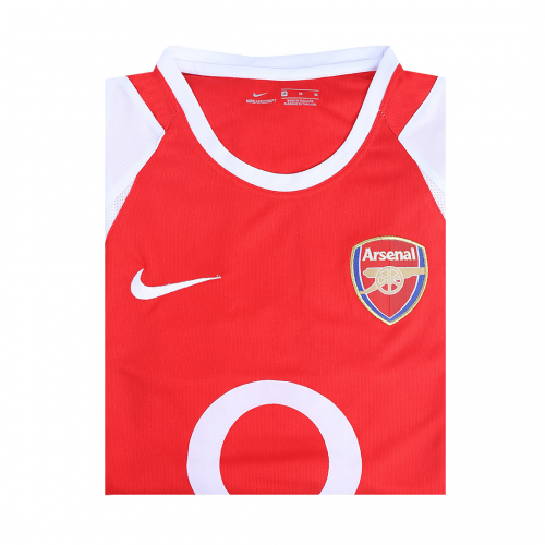 Vieira #4 Retro Arsenal Home Jersey 2002/04 Vieira #4 Retro Arsenal Home Jersey 2002/04