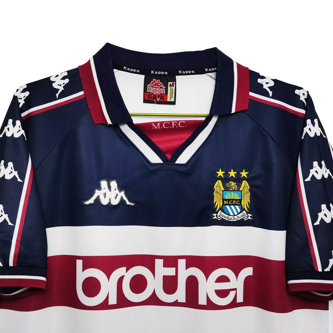 Retro Manchester City Away Jersey 1997/98 Retro Manchester City Away Jersey 1997/98