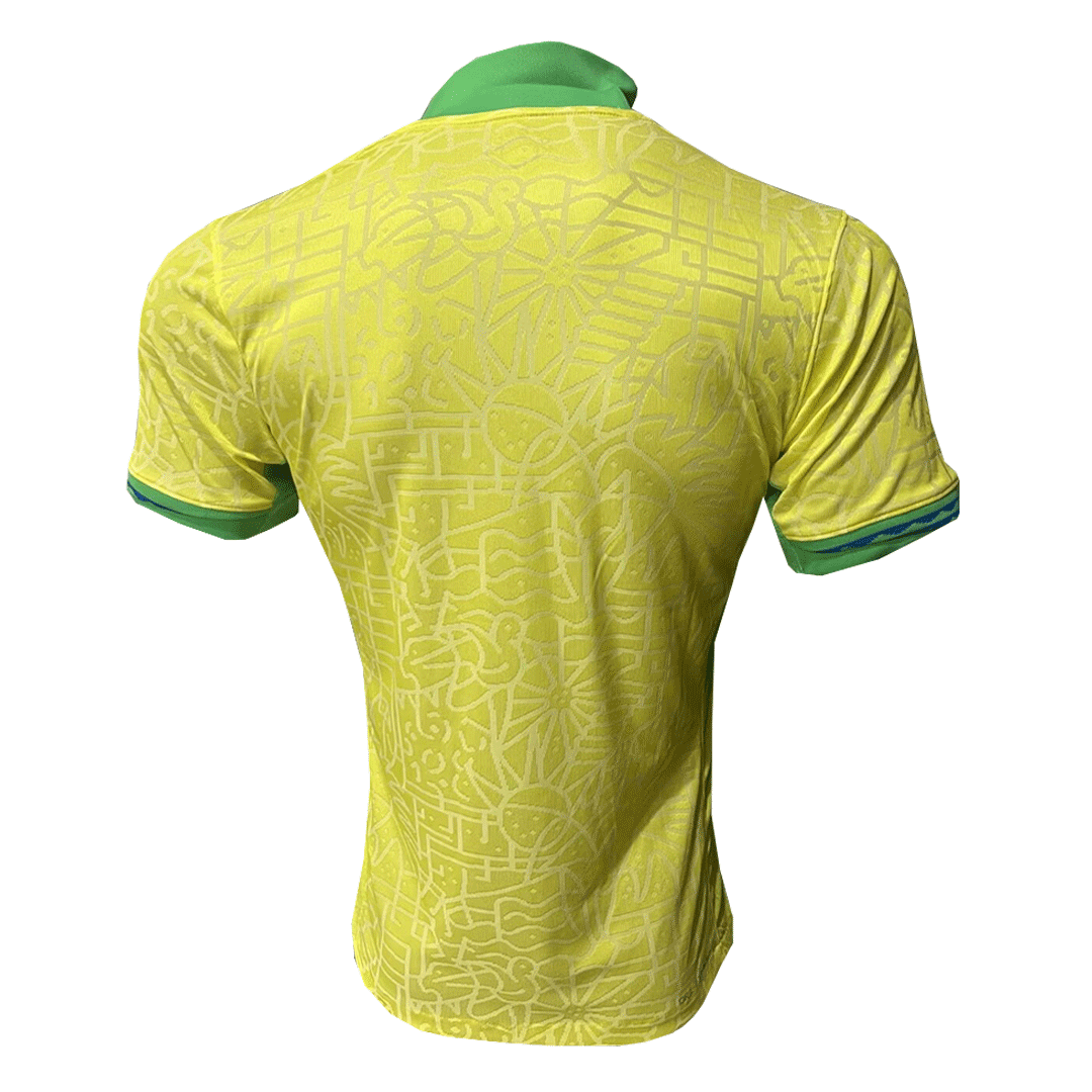 Brazil Home Match Jersey Player Version Copa America Brazil Home Match Jersey Player Version Copa America