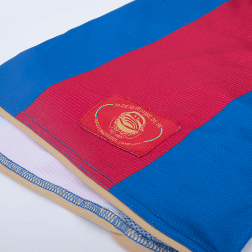 Messi #19 Retro Barcelona Home Jersey 50-Years Anniversary 2007/08 Messi #19 Retro Barcelona Home Jersey 50-Years Anniversary 2007/08