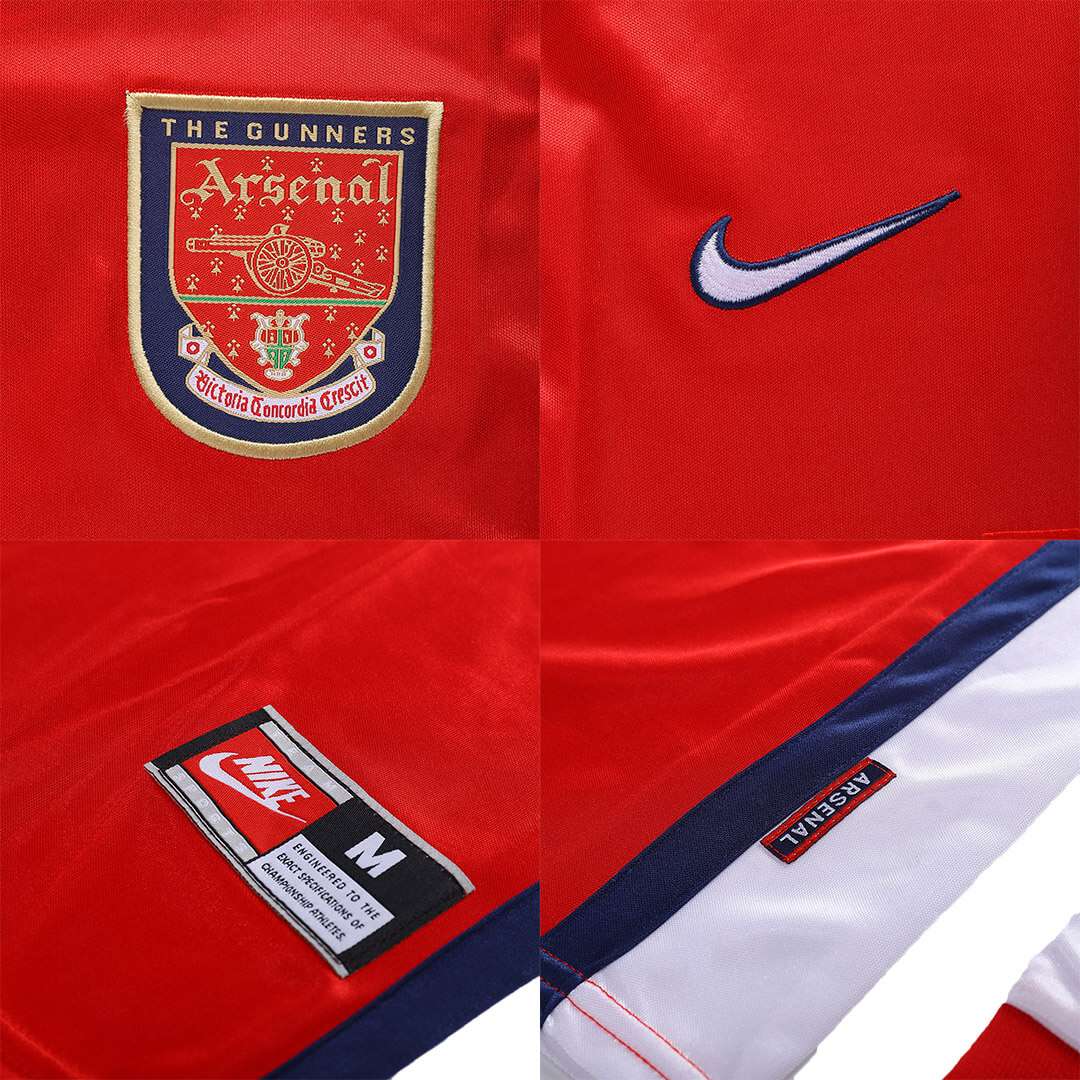 HENRY #14 Retro Arsenal Home Jersey 1998/99 HENRY #14 Retro Arsenal Home Jersey 1998/99