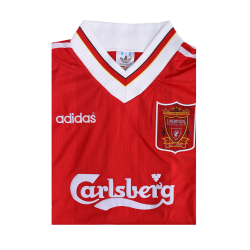 COLLYMORE #8 Retro Liverpool Home Jersey 1995/96 COLLYMORE #8 Retro Liverpool Home Jersey 1995/96