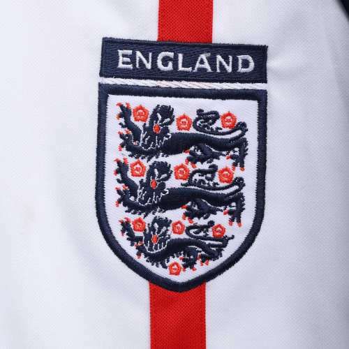 SCHOLES #8 Retro England Home Jersey World Cup 2002 SCHOLES #8 Retro England Home Jersey World Cup 2002