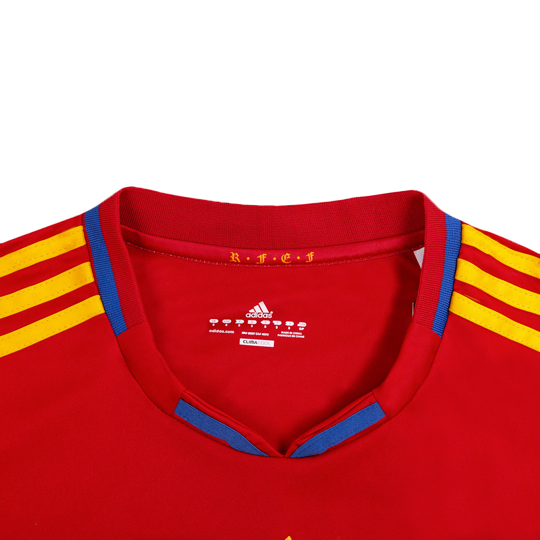 DAVID VILLA #7 Retro Spain Home Jersey 2010 DAVID VILLA #7 Retro Spain Home Jersey 2010