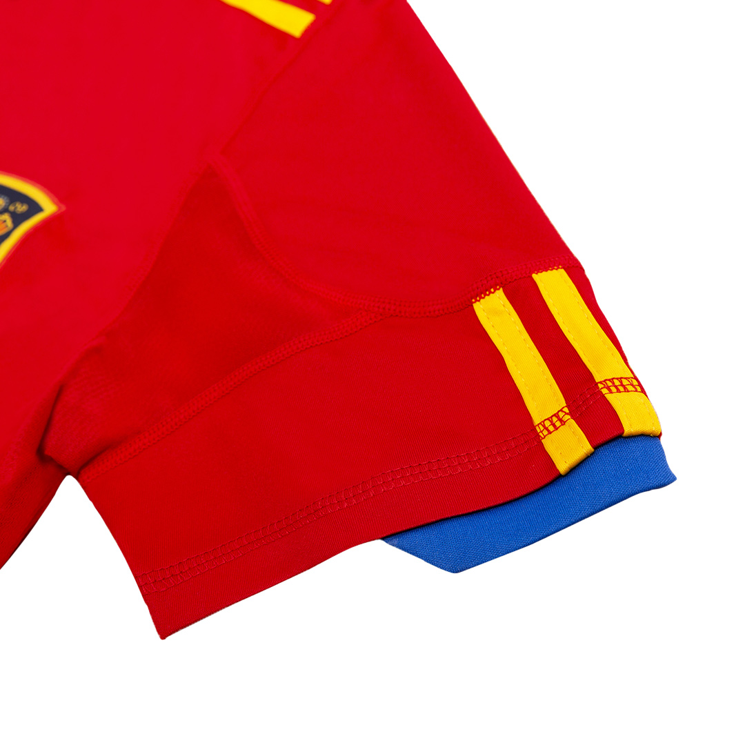 DAVID VILLA #7 Retro Spain Home Jersey 2010 DAVID VILLA #7 Retro Spain Home Jersey 2010