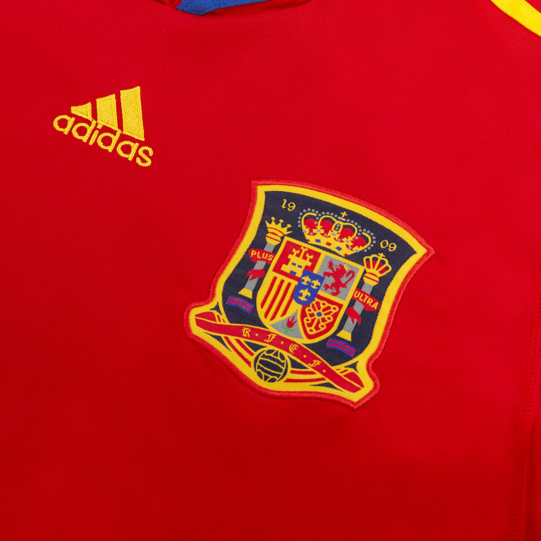 DAVID VILLA #7 Retro Spain Home Jersey 2010 DAVID VILLA #7 Retro Spain Home Jersey 2010