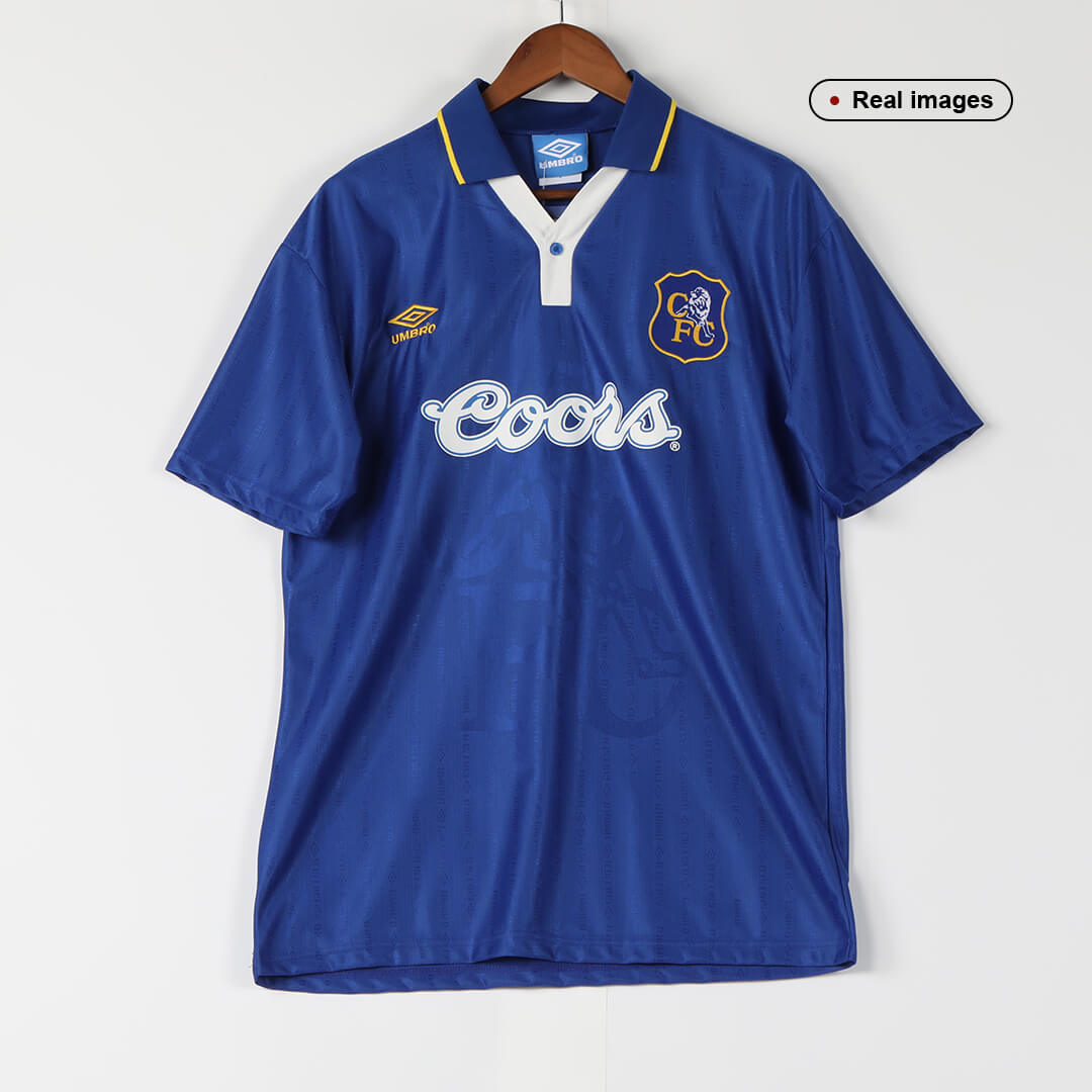 Gullit #4 Retro Chelsea Home Jersey 1995/97 Gullit #4 Retro Chelsea Home Jersey 1995/97