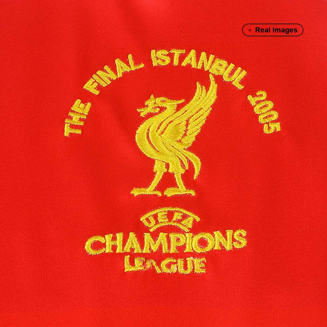 Retro Liverpool Commemorative Final Istanbul Jersey 2005 Retro Liverpool Commemorative Final Istanbul Jersey 2005