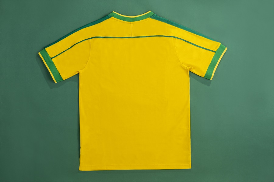CAFU #2 Retro Brazil Home Jersey World Cup 1998 CAFU #2 Retro Brazil Home Jersey World Cup 1998