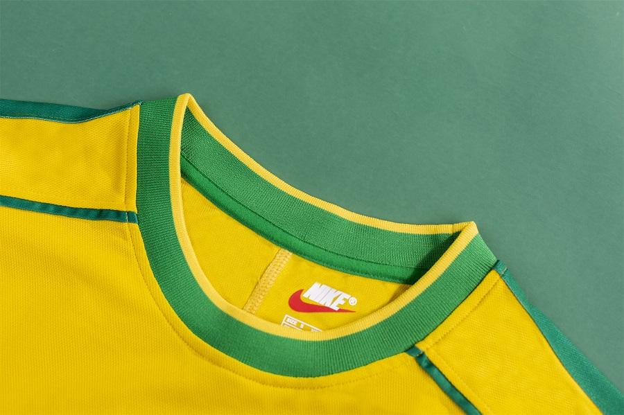 CAFU #2 Retro Brazil Home Jersey World Cup 1998 CAFU #2 Retro Brazil Home Jersey World Cup 1998