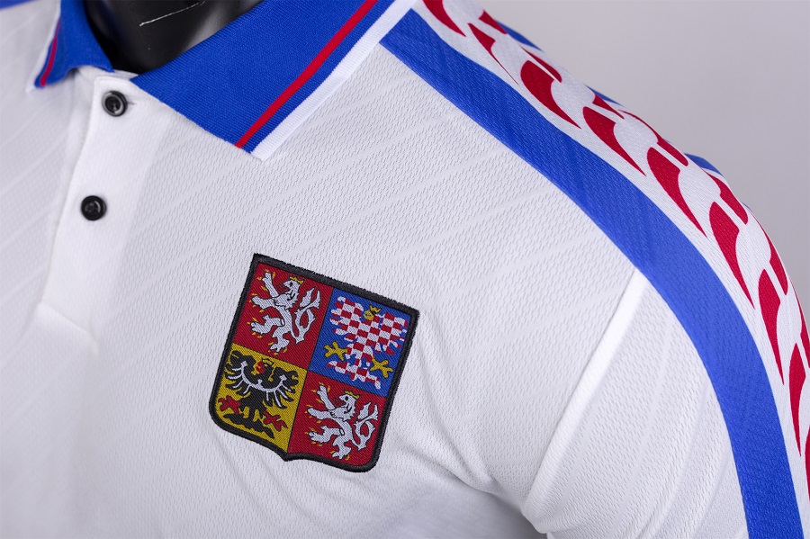 Nedved #4 Retro Czech Republic Away Jersey 1996 Nedved #4 Retro Czech Republic Away Jersey 1996