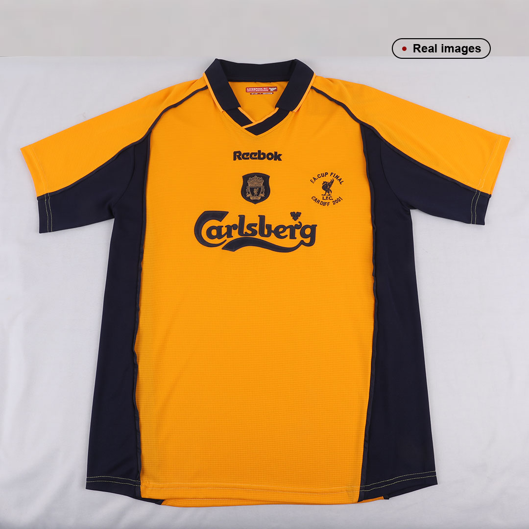 FOWLER #9 Retro Liverpool Away Jersey 2000/01 FOWLER #9 Retro Liverpool Away Jersey 2000/01