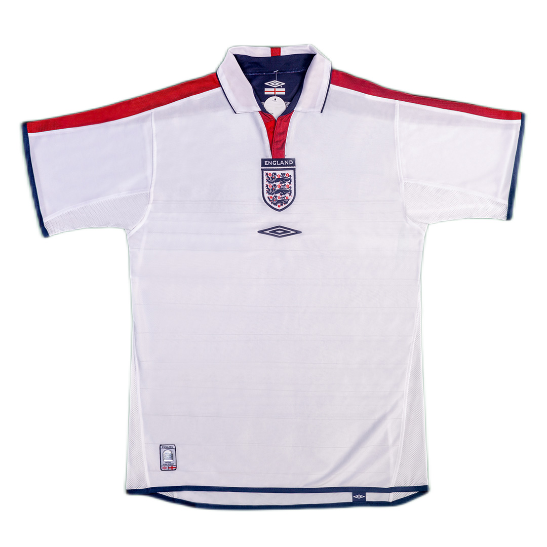 Beckham #7 Retro England Home Jersey Euro Cup 2004 Beckham #7 Retro England Home Jersey Euro Cup 2004