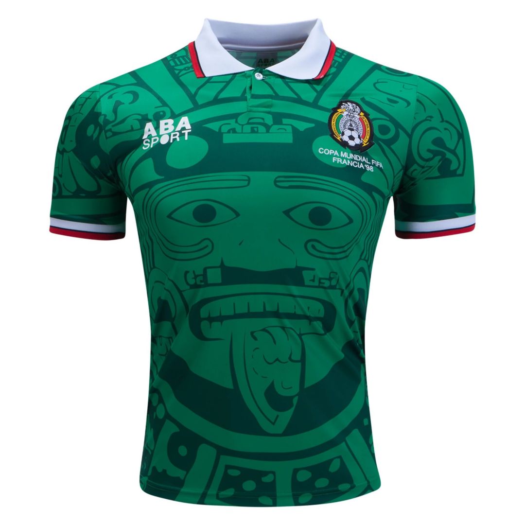 Retro Mexico Home Jersey World Cup 1998 Retro Mexico Home Jersey World Cup 1998