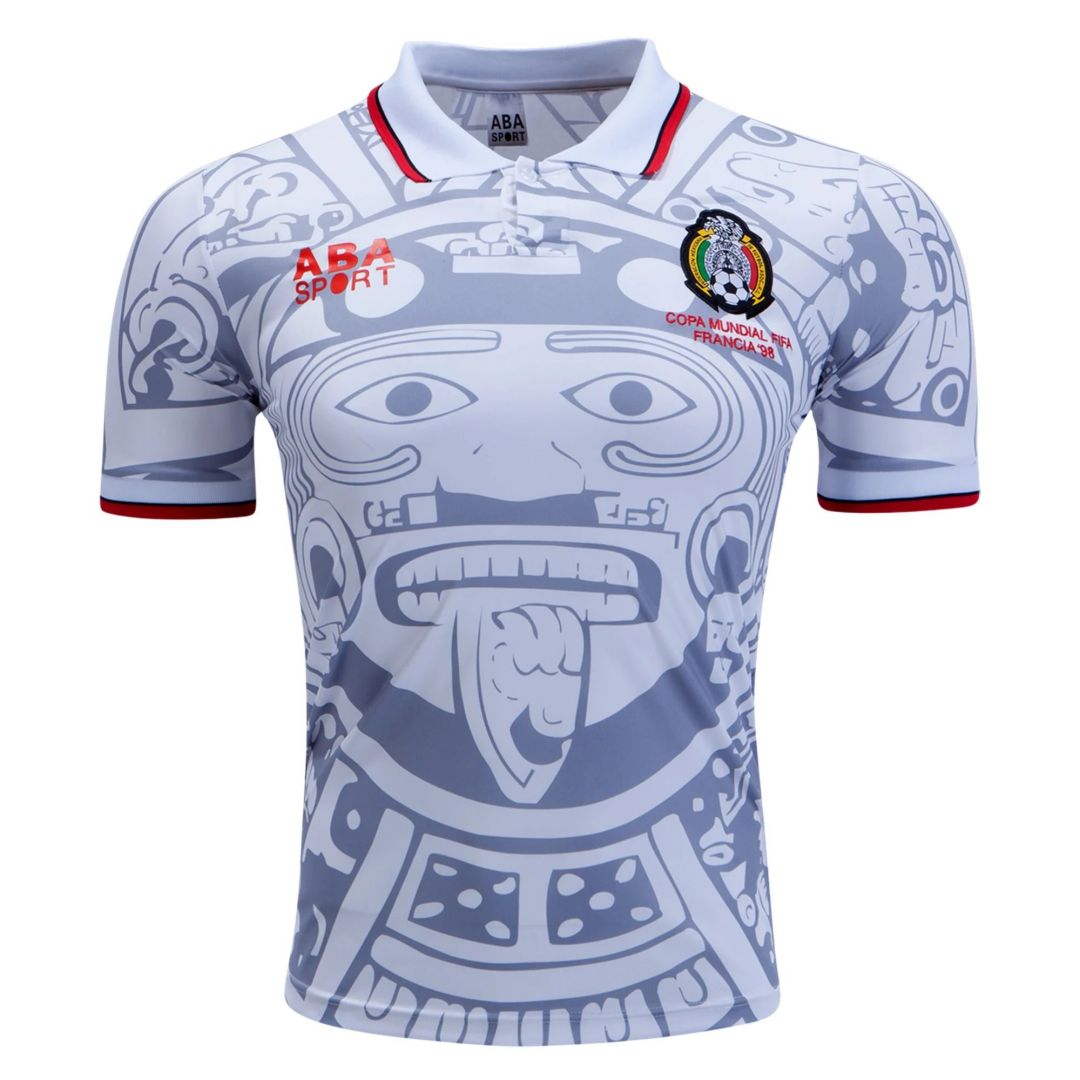 BLANCO #11 Retro Mexico Away Jersey World Cup 1998