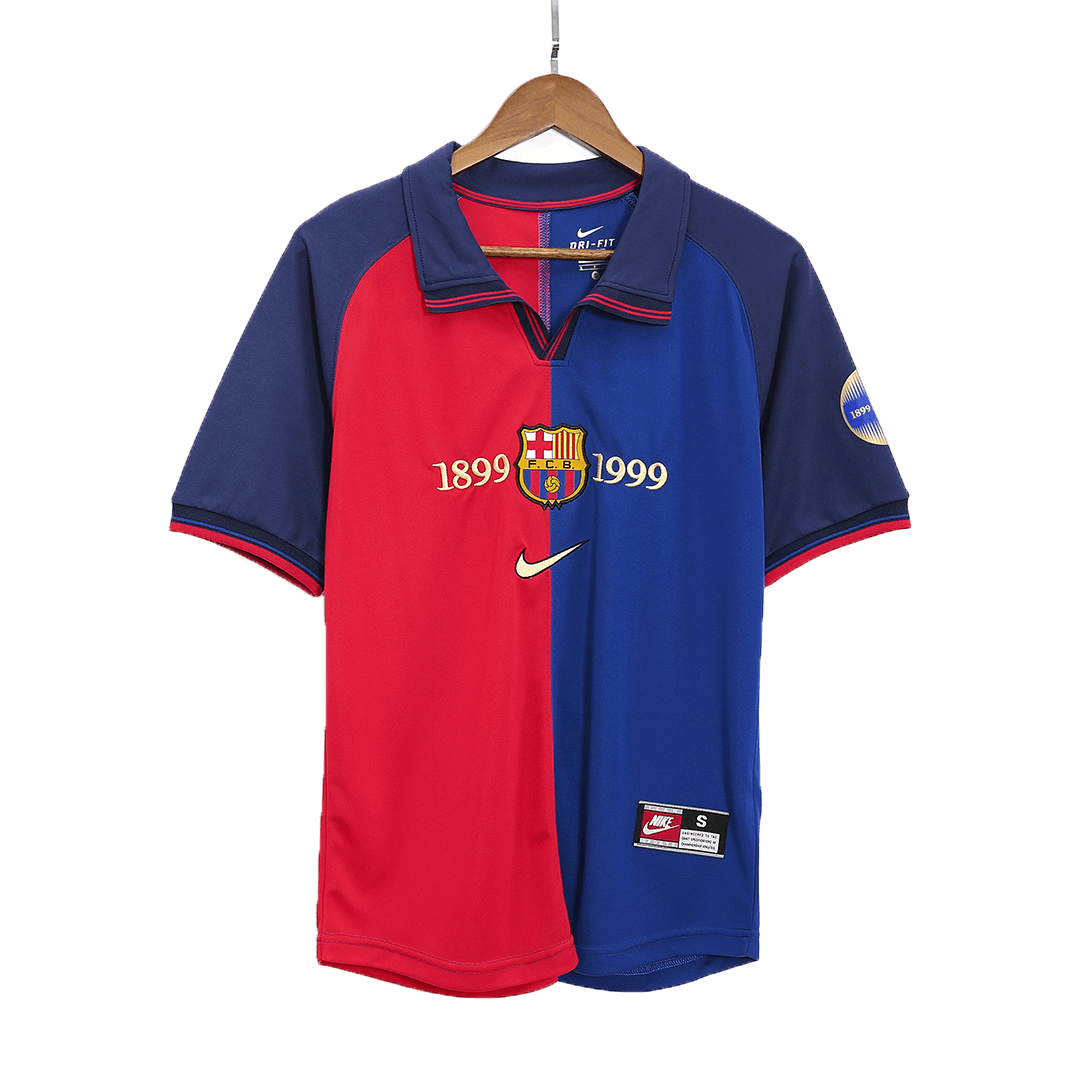 Retro Barcelona 100-Yeas Anniversary Home Jersey 1999/00 Retro Barcelona 100-Yeas Anniversary Home Jersey 1999/00
