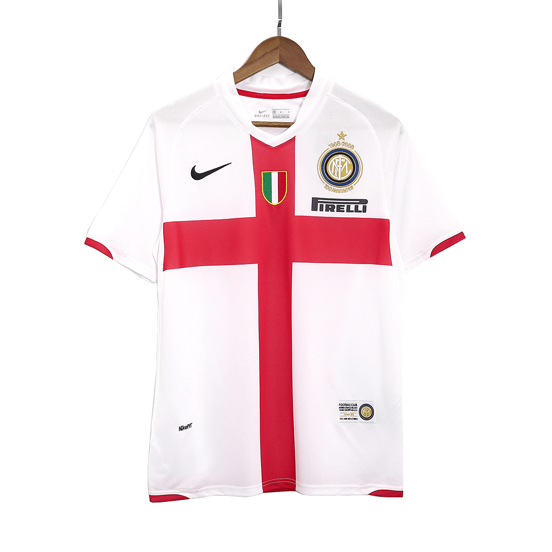 Retro Inter Milan 100th Anniversary Away Jersey 2007/08 Retro Inter Milan 100th Anniversary Away Jersey 2007/08