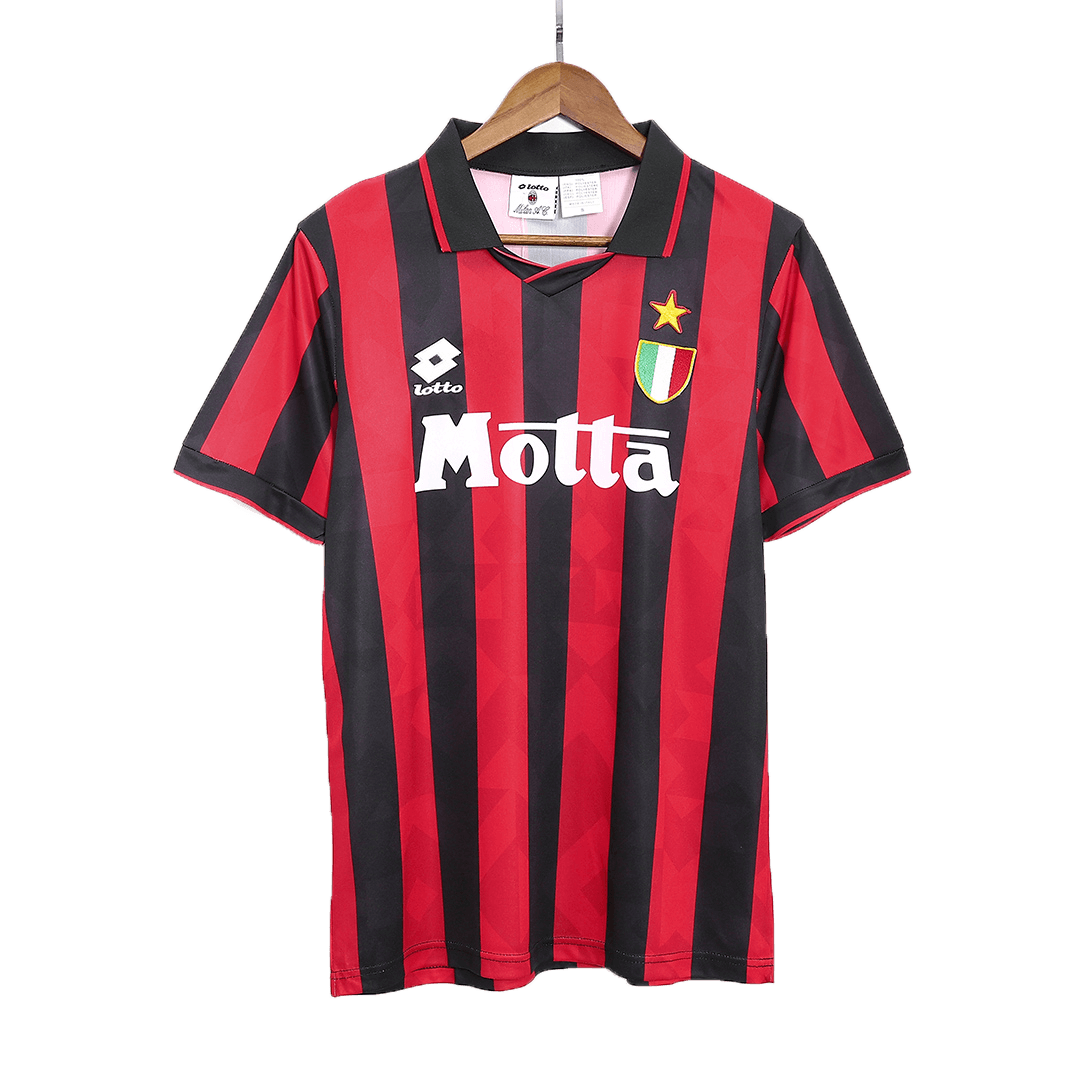Retro AC Milan Home Jersey 1992/93 Retro AC Milan Home Jersey 1992/93