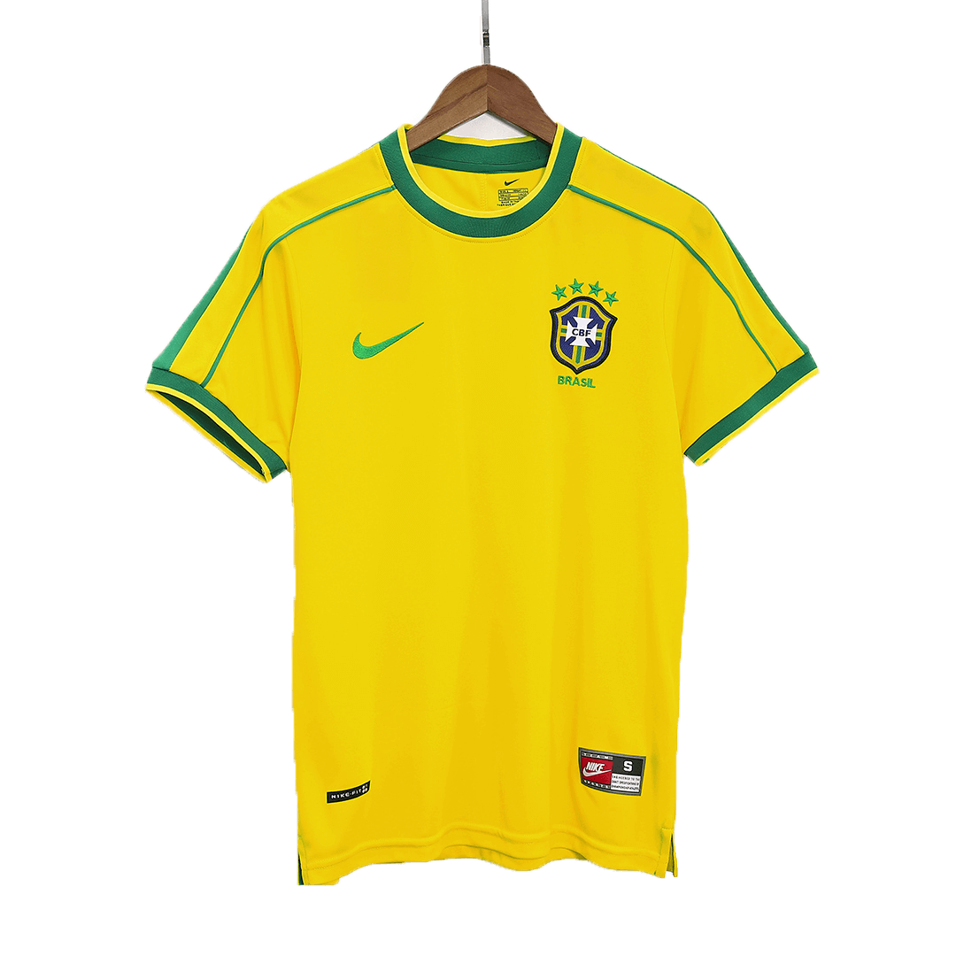 Retro Brazil Home Jersey World Cup 1998 Retro Brazil Home Jersey World Cup 1998