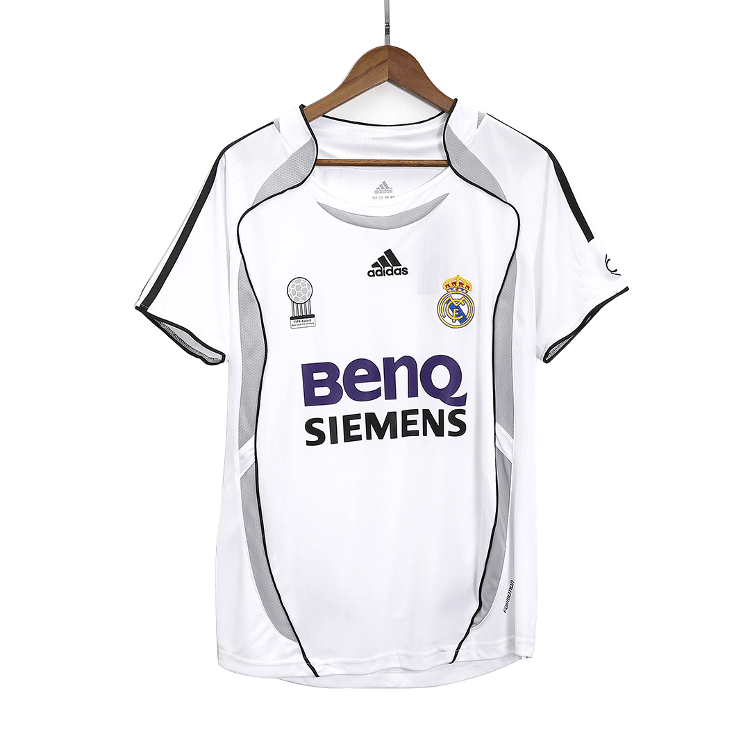 Beckham #23 Retro Real Madrid Home Jersey 2006/07 Beckham #23 Retro Real Madrid Home Jersey 2006/07