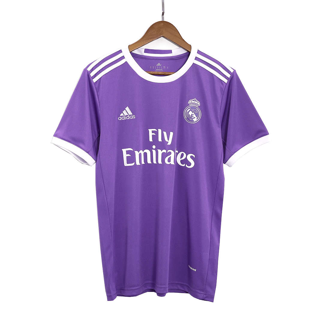 Ronaldo #7 Retro Real Madrid Away Jersey 2016/17 Ronaldo #7 Retro Real Madrid Away Jersey 2016/17