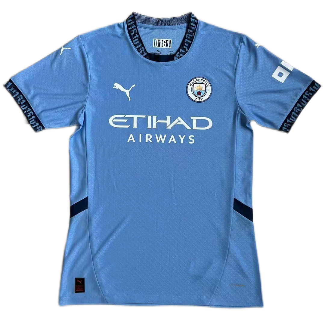 Manchester City Home Match Jersey Player Version Manchester City Home Match Jersey Player Version