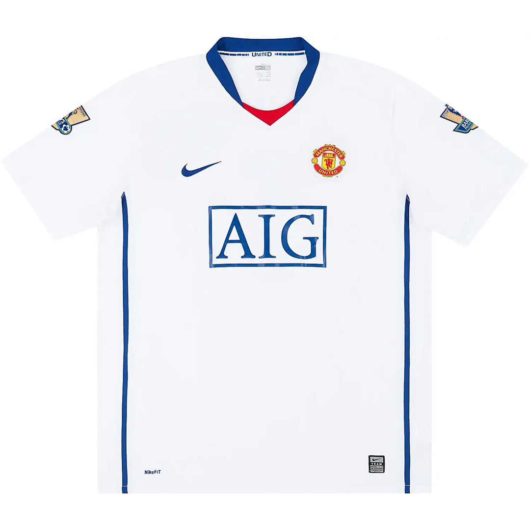 Retro Manchester United Away Jersey 2008/09 Retro Manchester United Away Jersey 2008/09